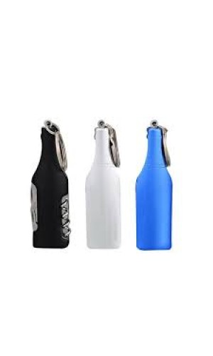 WINE BOTTLE SHAPE KEYCHAIN 